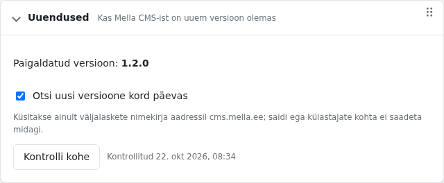 Uuendused